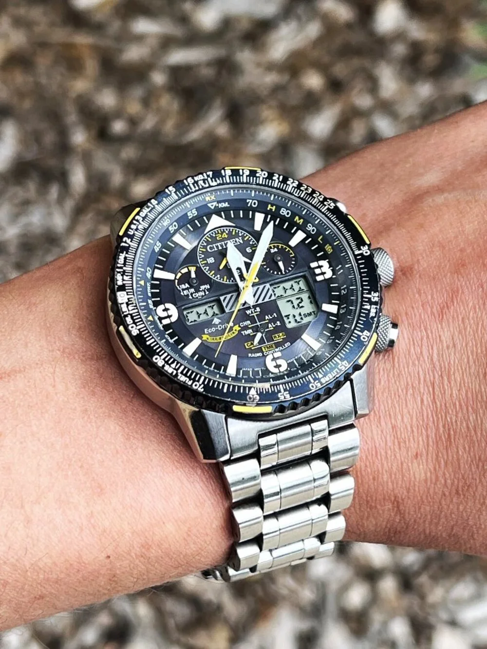 Citizen Promaster Skyhawk A-T Blue Angels Eco-Drive Men's Watch U680-S115701